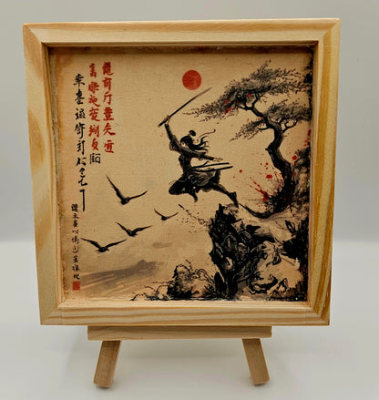 4 Set Zen Warrior Art