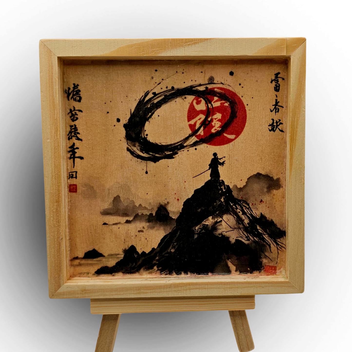 4 Set Zen Warrior Art